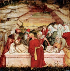 Begravelsen«. af Lucas Cranach the Elder