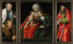 Feilitzsch-altertavlen af Lucas Cranach the Elder