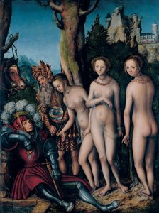 Dommen over Paris af Lucas Cranach the Elder