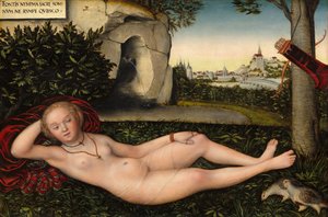 Forårets nymfe, efter 1537. af Lucas Cranach the Elder