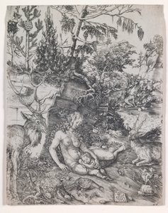 Sankt Johannes Chrysostomos bod af Lucas Cranach the Elder
