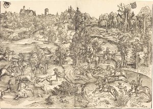 Hjortejagten af Lucas Cranach the Elder
