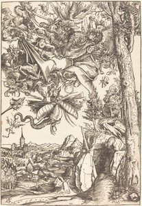 Sankt Anthonys fristelse af Lucas Cranach the Elder