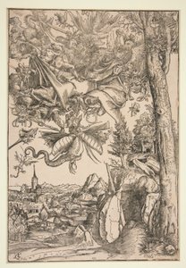 Sankt Anthonys trængsler af Lucas Cranach the Elder