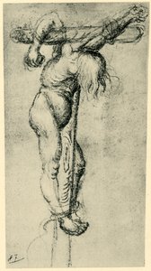 Tyv på korset, 1500-1504, 1943. af Lucas Cranach the Elder