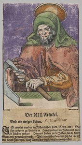 Matthias fra Kristus, apostlene og den hellige Paulus
