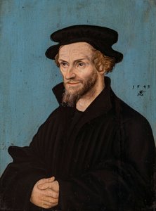 Philip Melanchthon af Lucas Cranach the Elder and workshop