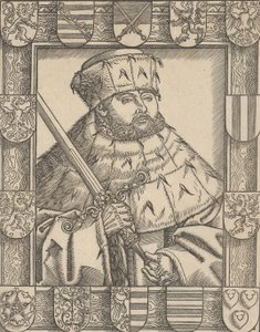 Kopi af Johannes Frederik den Storsindede, i valgmandsklæder af Lucas Cranach the Younger  