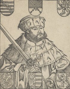 Kopi af Johannes Frederik den Storsindede, i valgmandsklæder af Lucas Cranach the Younger  