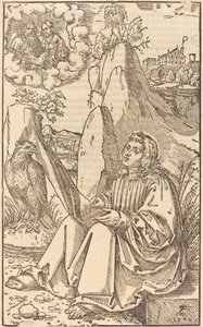 Sankt Johannes i et landskab af Lucas Cranach the Younger