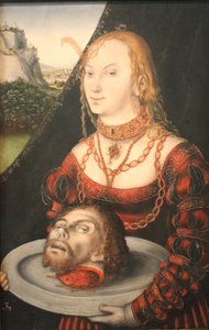 Salome af Lucas Cranach the Younger