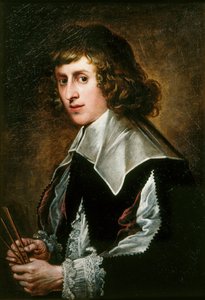 Portræt af Lucas Faydherbe 1617-1697, ca. 1650. af Lucas Franchoys the Younger