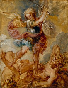 Sankt Michael af Lucas Franchoys the Younger