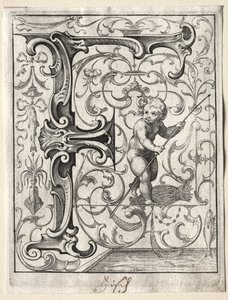 Nyt ABC-hæfte: F, 1627. af Lucas Kilian