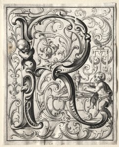 Ny ABC-hæfte: R, 1627.