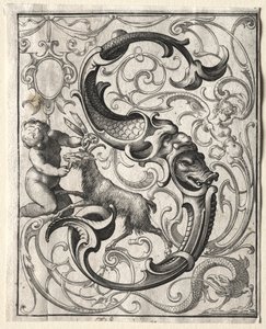 Ny ABC-hæfte: S, 1627. af Lucas Kilian