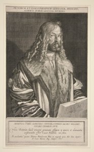 Portræt af Albrecht Durer
