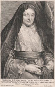 Mest fredfyldte Lady Isabella Clara Eugenia, Spaniens barn osv.