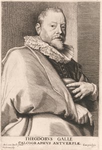 Theodore Galle / Theodorvs Galle / Speceinering af Antwerpiae af Lucas Vorsterman