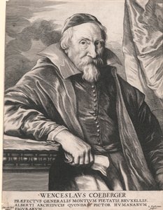 Wenceslaus Coeberger, generalpræfekt for frommebjerget, Bruxelles af Lucas Vorsterman