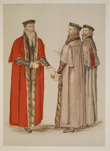 Lord Mayor, Aldermen and liveryman, fra en beskrivelse af England skrevet under Elizabeth I