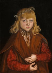 A Prince of Saxony, ca. 1517 (olie på panel) af Lucas the Elder Cranach
