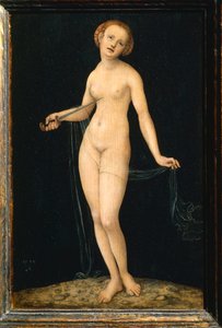Østrig, Wien, Malet billede af Lucretia af Lucas the Elder Cranach