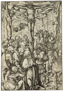 Golgata af Lucas the Elder Cranach