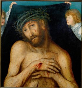 Kristus med tornekronen af Lucas the Elder Cranach