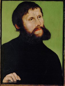 Martin Luther af Lucas the Elder Cranach