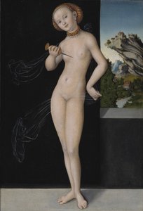 Portræt af Lucretia af Lucas the Elder Cranach