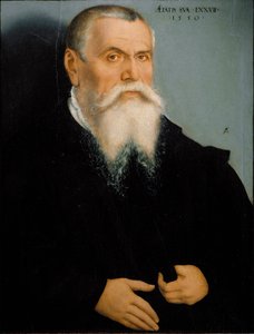 Selvportræt af Lucas the Elder Cranach