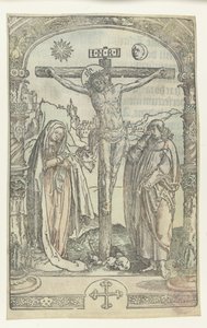 Kristus på korset af Lucas van Leyden (attributed to)