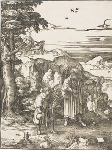 Abraham og Isak af Lucas van Leyden