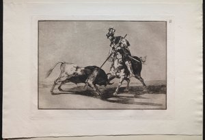 Tyrefægtning: El Cid Campeador Spyd Another Bull af Lucas van Leyden
