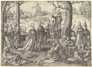 Sankt Maria Magdalenas dans af Lucas van Leyden