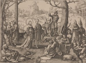 Magdalenas dans af Lucas van Leyden