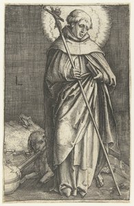 Sankt Dominikus af Lucas van Leyden