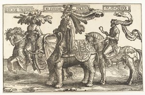 Heltene Hector af Troja, Alexander den Store og Julius Cæsar The Nine Heroes (serietitel)