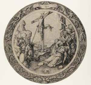 Korsfæstelsen The Round Passion (serietitel) af Lucas van Leyden
