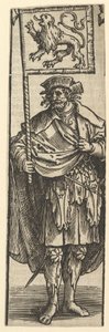 Dirk førstegreve af Holland, 1517. af Lucas van Leyden