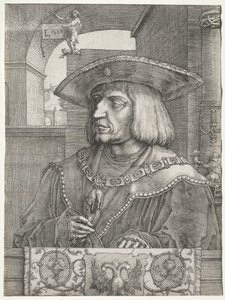 Kejser Maximilian I af Lucas van Leyden