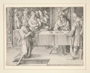 Josef tolker Farao af Lucas van Leyden