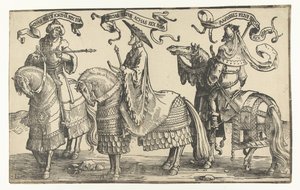 Kongerne Akas, Ezekias og Manasse De tolv konger af Israel (serietitel) af Lucas van Leyden