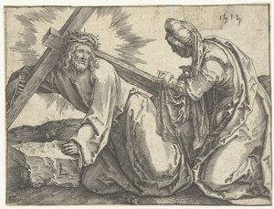 At bære korset af Lucas van Leyden