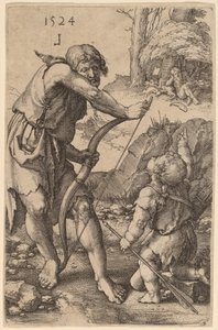 Lamek og Kain af Lucas van Leyden