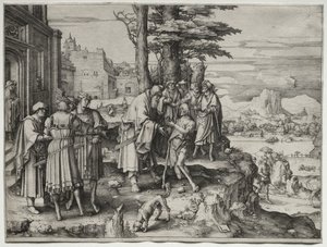 Den fortabte søns tilbagevenden af Lucas van Leyden