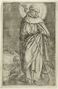Sankt Dominikus af Lucas van Leyden