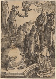 Salomons afgudsdyrkelse af Lucas van Leyden