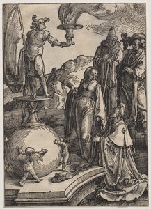 Salomons afgudsdyrkelse af Lucas van Leyden